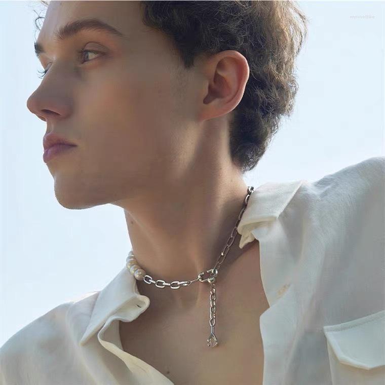 

Pendant Necklaces Zircon Pearl Chain Necklace Clavicle