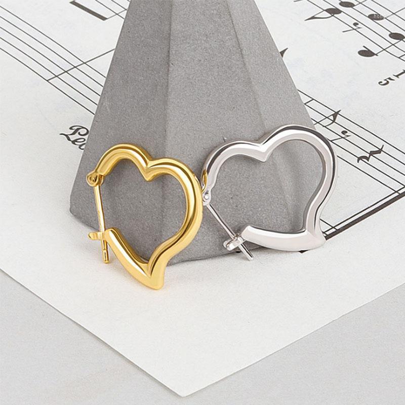 

Hoop Earrings Sam Panda Silver Color For Women Girl Trendy Jewelry Heart Love Gold Retro Party Accessories Dropship