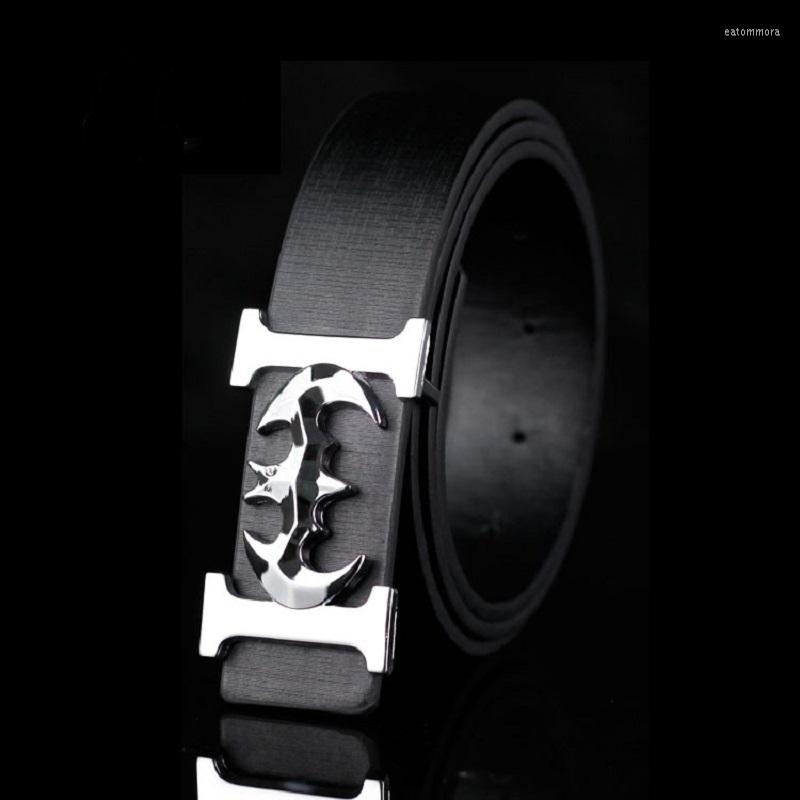 

Belts Explosive Models -Selling H-Shaped Buckle Personality Bat Animal Belt Fashion And Wild SeriesBelts, White