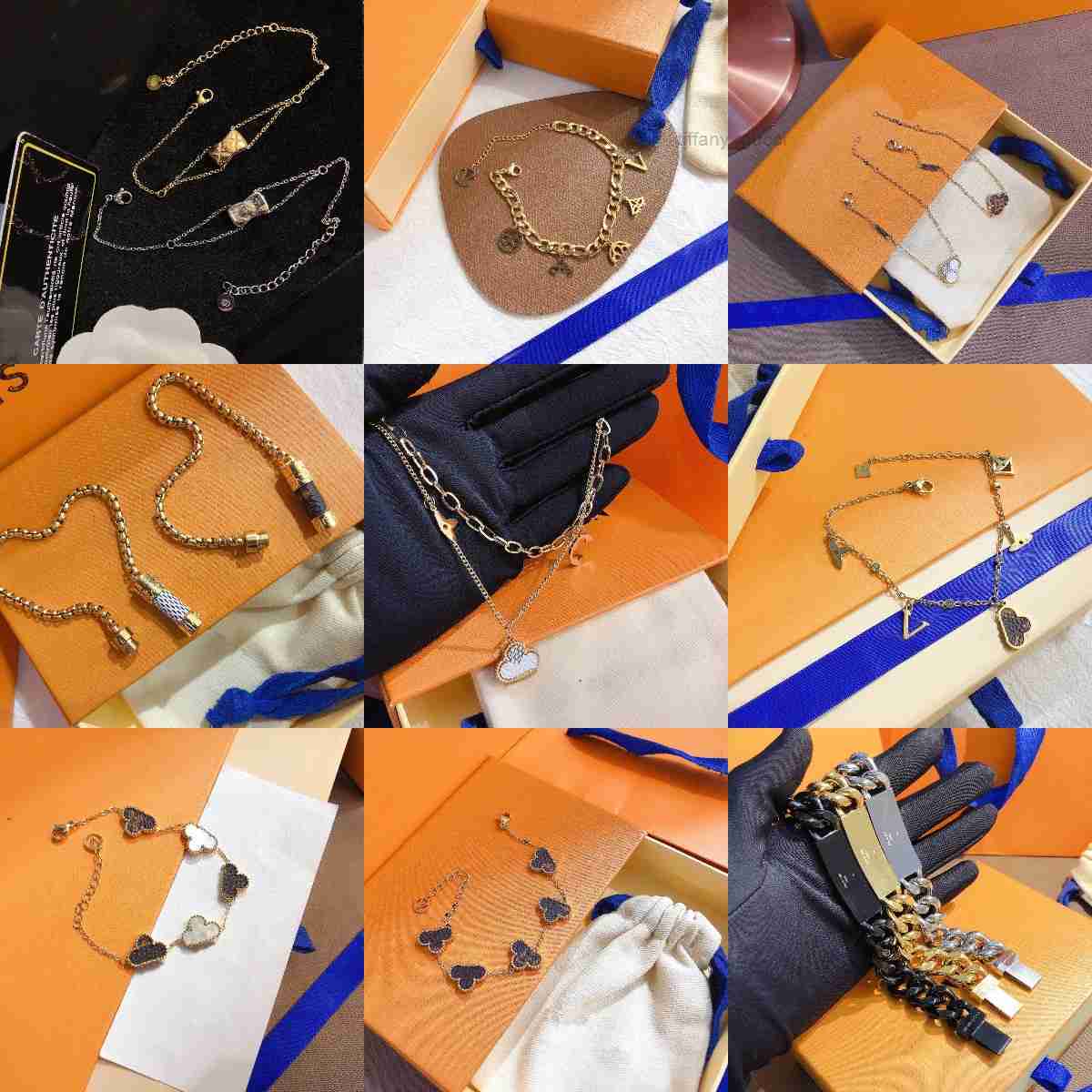 

Classic Premium Jewelry Chain Bracelet Charm Luxury Style Bracelet Exquisite Women's Gift Fashion Popular Brand Selected Quality Birthday