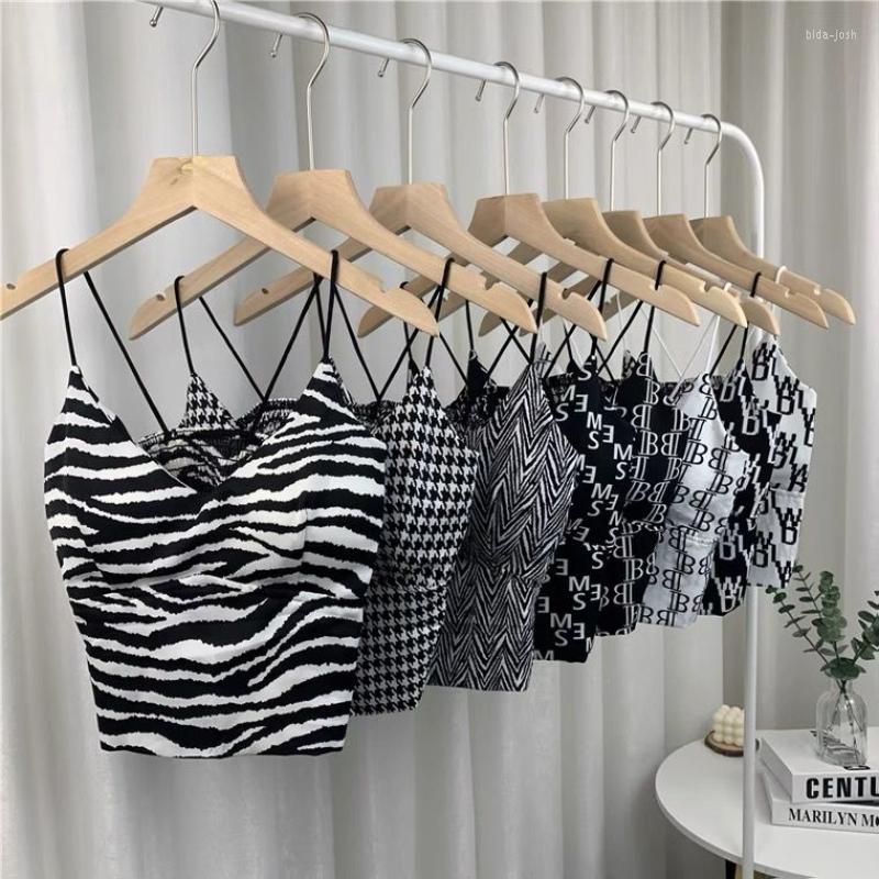 

Women's Tanks Y2k Tops Women Corset Top Korean Fashion Leopard Crop Camis Streetwear Sexy Tank Coquette 2023 Summer, Zebra