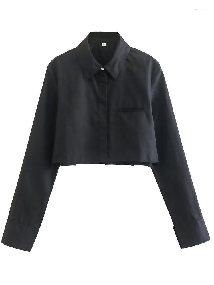 

Women' Blouses Women' Casual Solid Color T-shirt Single Breasted Long Sleeve Fashion Turn-down Collar Shirt 2023 Winter 13DA786, Blue