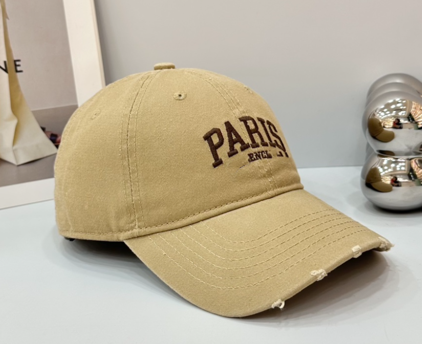 

Men's and Women's Outdoor Letter Embroidery Sun-Proof Baseball Cap Women's Sun-Proof Cotton Peaked Caps, Aspic