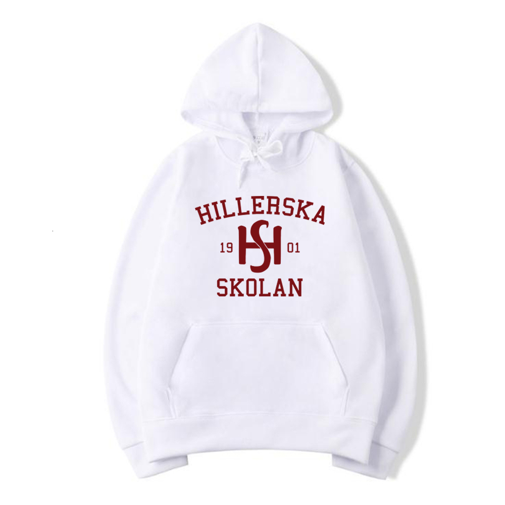 

Women' Hoodies Sweatshirts Young Hillerska Skolan Hoodie Unisex Hooded Sweatshirt Graphic Long Sleeve Pullover Tv Show Tops 230316, Red