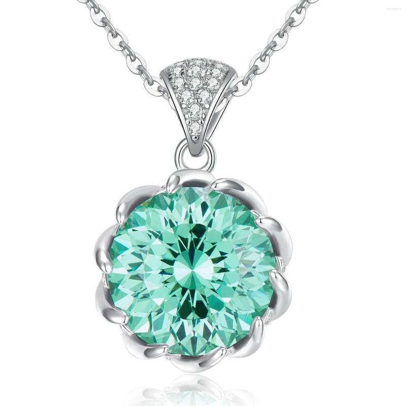 

Chains 2023 Rich Lady Series Pure Silver Lotus Necklace Women's Noble Luxury High Level Cool Temperament