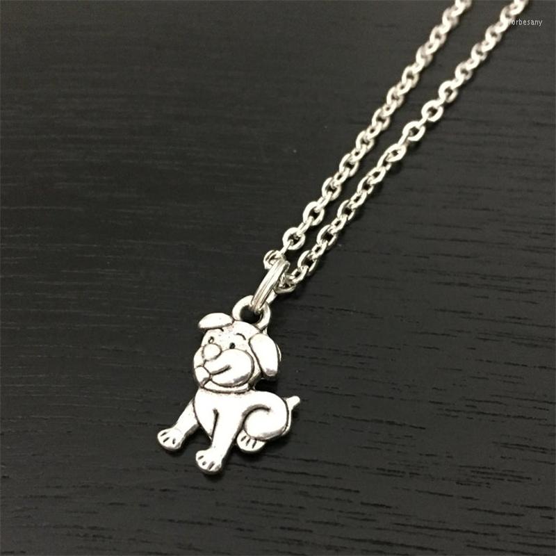 

Chains Puppy Necklace Dog Charm Jewelry Cute Pet Animal Lover Gift