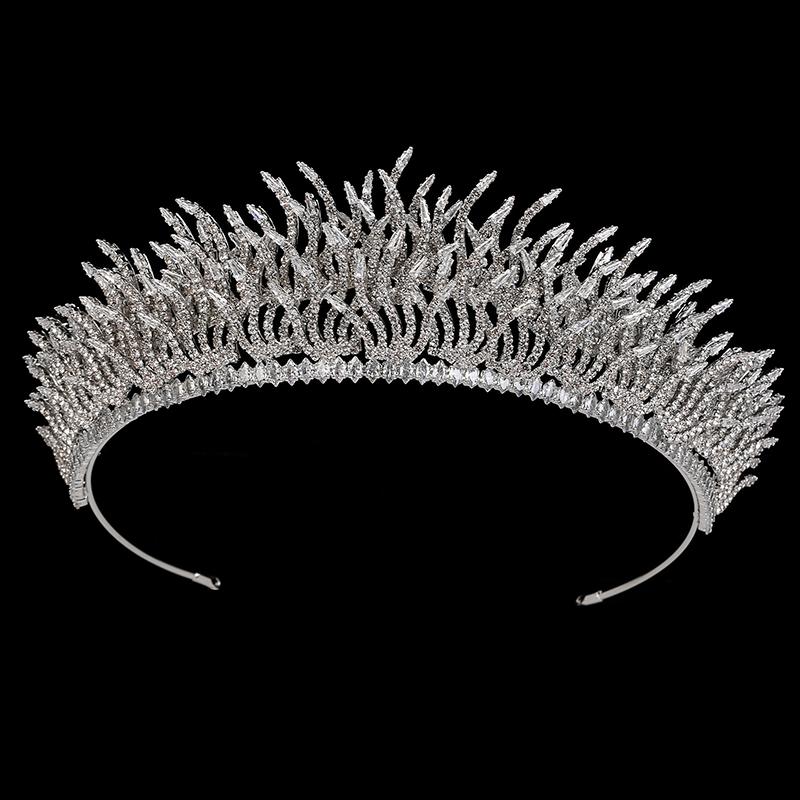 

Hair Clips & Barrettes Headwear And Crown HADIYANA Fashion Elegant Ladies Wedding Party Accessories Jewelry Zirconia BC6162 HaarklemHair