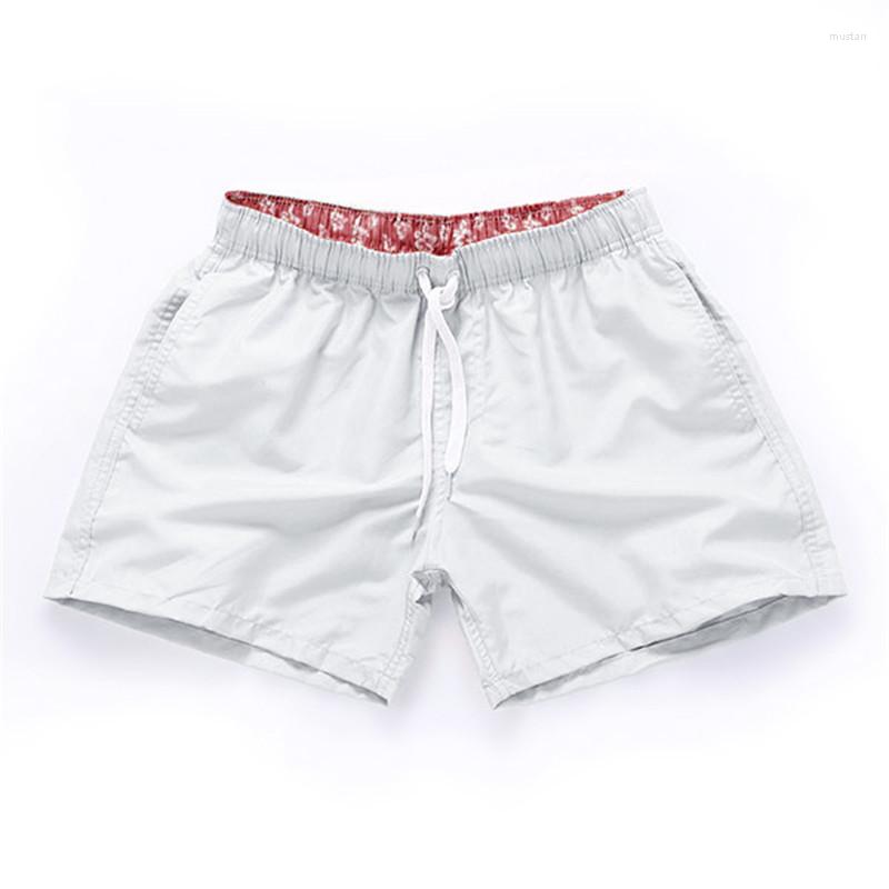 

Men's Shorts Beach Pants Men's Summer Surf Pure Color European And American Big