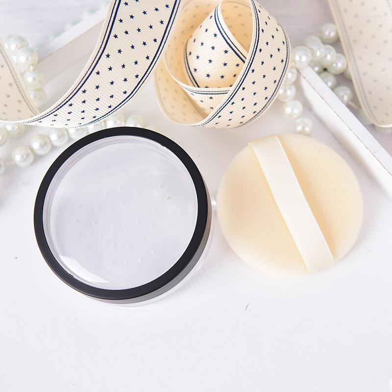 

Makeup Sponges Container Puff Box Tools 20ml Empty Cosmetic Sifter Loose Powder Jar
