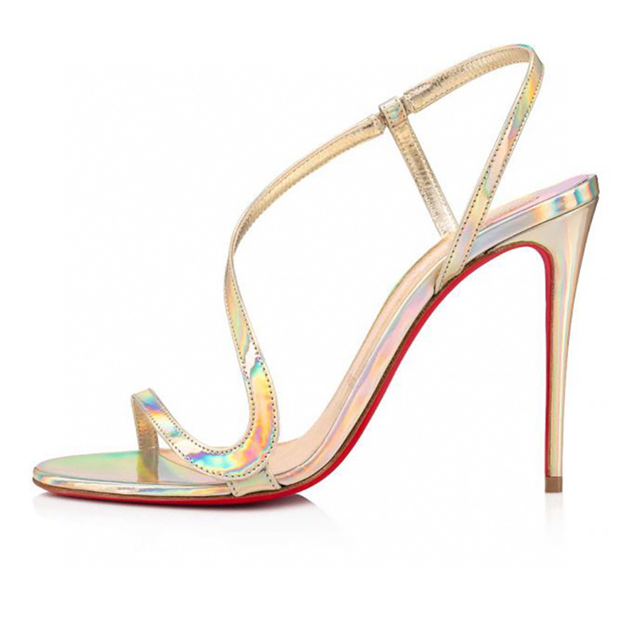 

High Heels Designer Shoes Leather Wedding Shoes Luxury Nude Gold Lacquer Leather Snake Rhinestone Office Professional Party Women's Shoes High Heels 34-42 8 10 12cm, Champagne