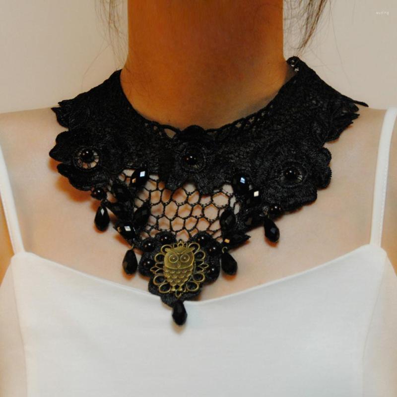 

Chains Vintage Choker Necklace For Women Gothic Jewelry & Pendant Accessories Collar Statement