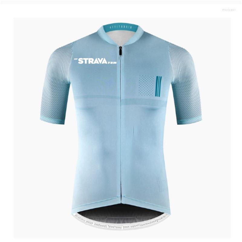 

Racing Sets Men's Short Sleeve Cycling Jersey With Bib-short 2023 Set Bicycle Uniform Sport Mountain Bike Suit