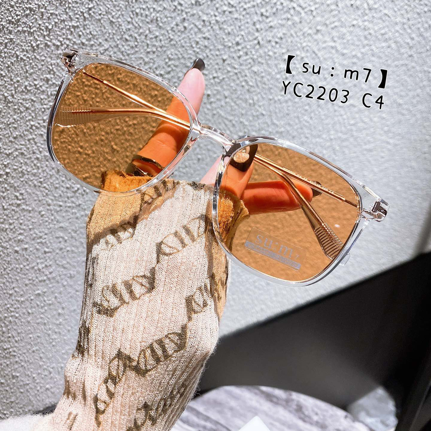

Women's polygon sunglasses Fashion personality runway sunglasses can be paired with degree box sexy minimalist sunglasses summer candy color