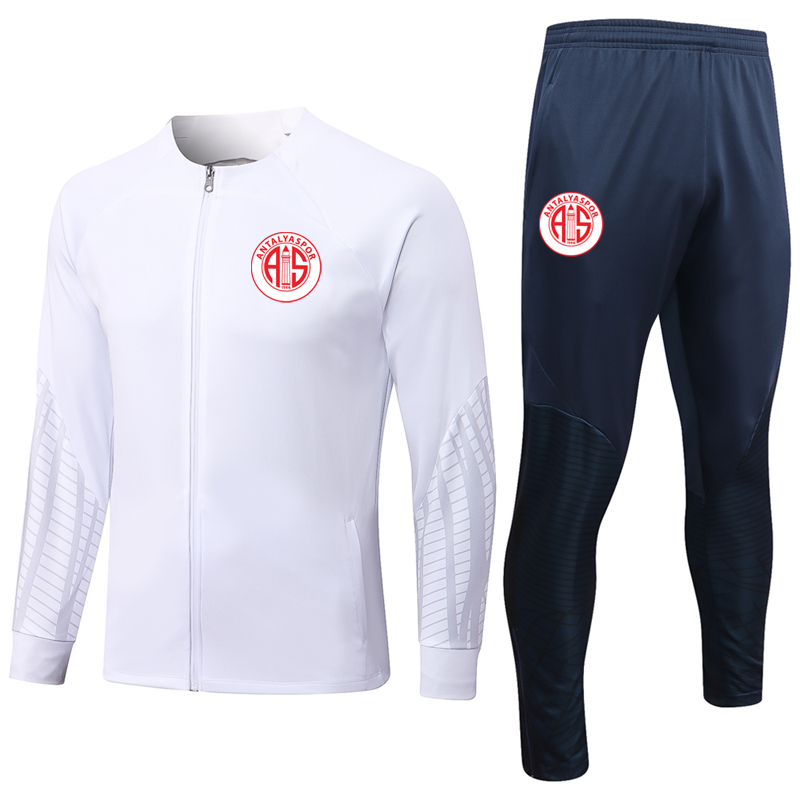 

2023 Antalyaspor soccer Mens Tracksuits sportswear sets Sports Casual Sweatershirts Sweatpants Jackets pants adult football training Suits kits Size S-2XL