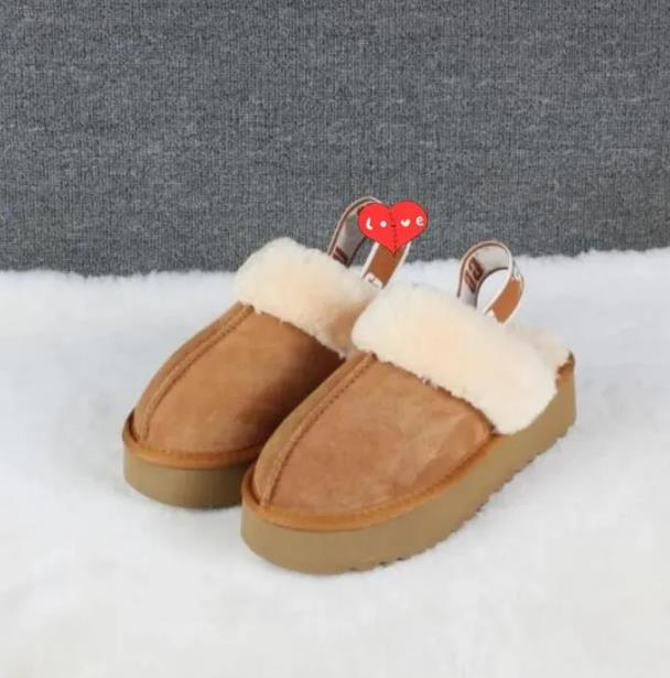 

Top quality man women increase snow slippers Soft comfortable sheepskin keep Warm slippers Girl Beautiful gift free transshipment Cotton slippers, Black