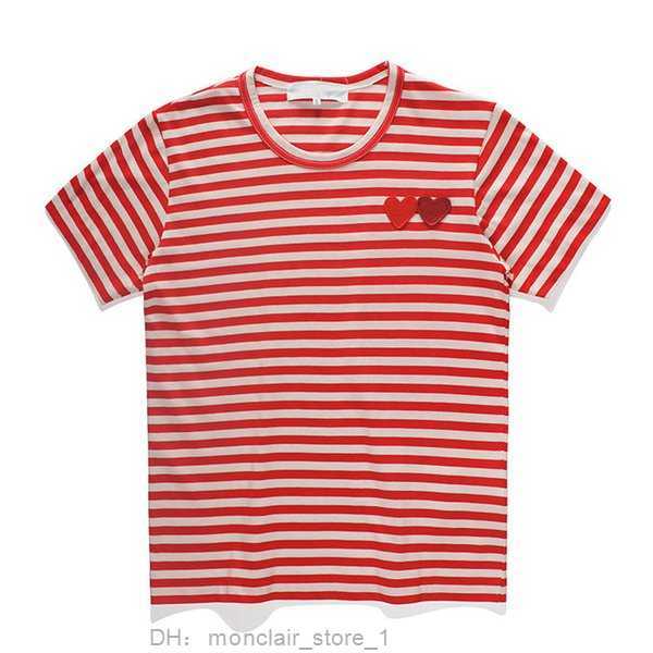 

Men's T-shirts Play Fashion t Designer Red Heart Cdg Casual Women Shirts Quanlity Commes Des Tshirts Cotton Embroidery Short Sleeve Summer Tee 16 A93B