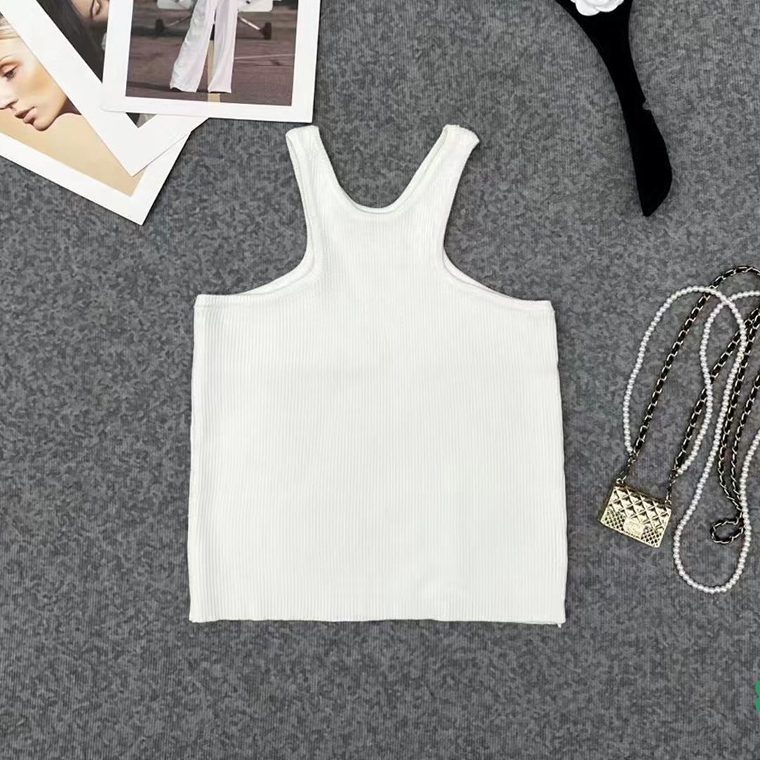 

Womens T Shirts Sleeveless Woman Vests Summer Tanks Camis Tees Vest Short Shirt Ice Silk Tops