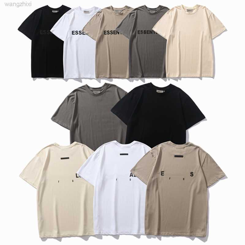 

Craftsmanship Mens t Shirts Men Women Fashion Designer Ess Tshirt Street Casual Fog Short Sleeve Fg Tees 1977 Cotton Stereo Printing, No.3