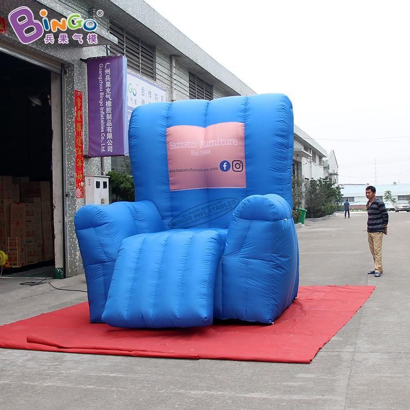 

3M Height Outdoor Advertising Inflatable Sofa Models Blow Up Simulation Settee Furniture Balloons For Decoration With Air Blower Toys Sports