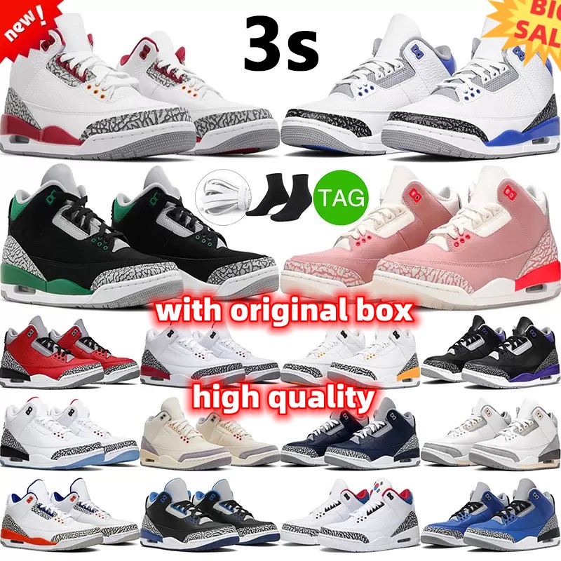 

Neapolitan Jumpman 3 Men Basketball Shoes Winterized UNC Jorden 3s Dark Cardinal Red j3 Trainers Mocha Black Cement Mens Sports Sneakers With Box Casual Shoes, 20