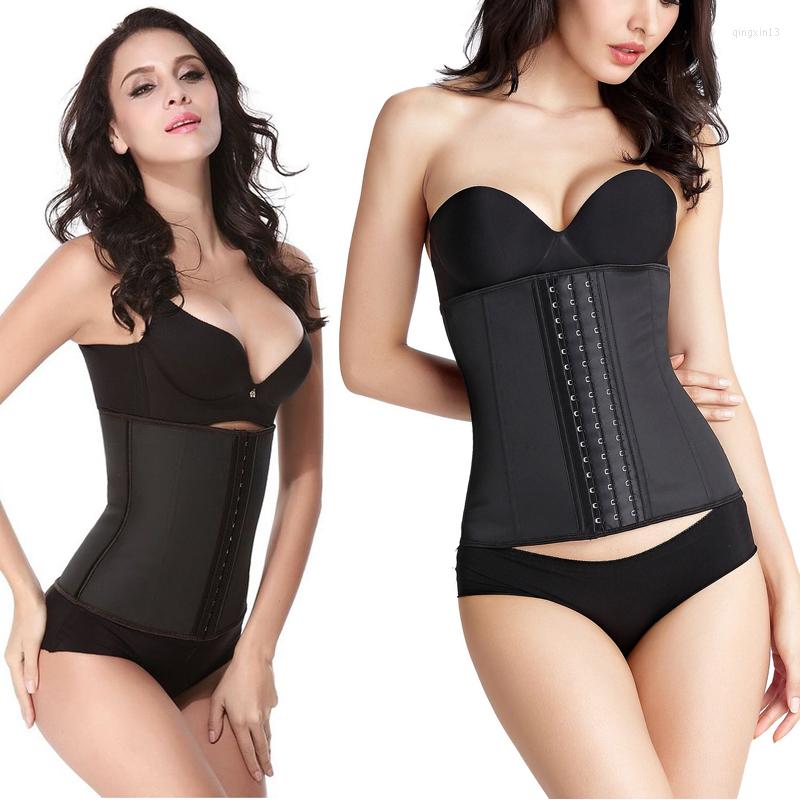 

Women's Shapers Buckle Bubber Waist Trainer Tummy Control Slim Belts For Women Shaping Underwear Flat Stomach Slimming Belt Straps, Black