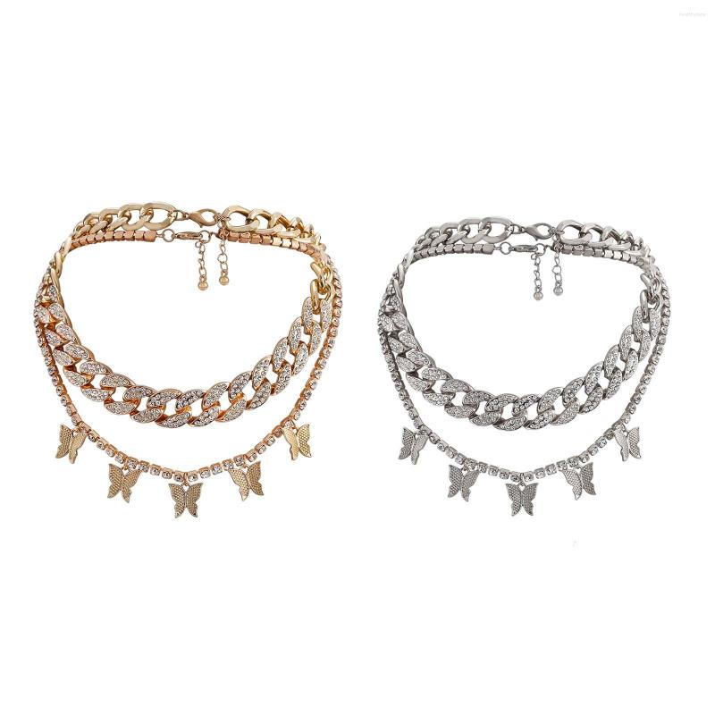 

Choker Unique Double Layer Necklaces Chain For Beach Summer Parties Day