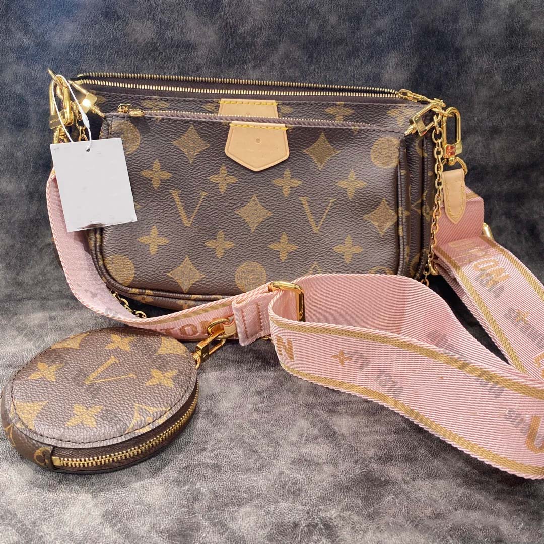 

Luxurys Multi Pochette Accessoires Bag Designer Women Shoulder Bags Clutch Crossbody Leather 2 Detachable Pouches Removable Chain Detachable Adjustable Strap25, Make up the difference