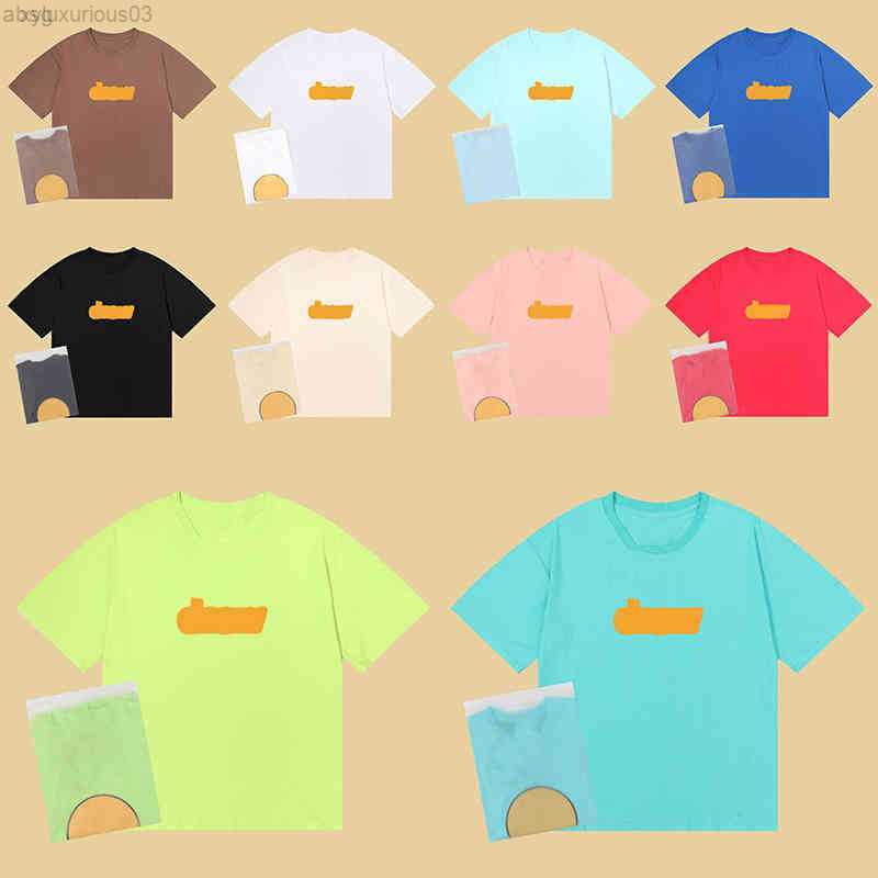 

Summer Drew Men T-shirt Short Sleeve Loose Printed Graphic Tees Smlie Mens Tee