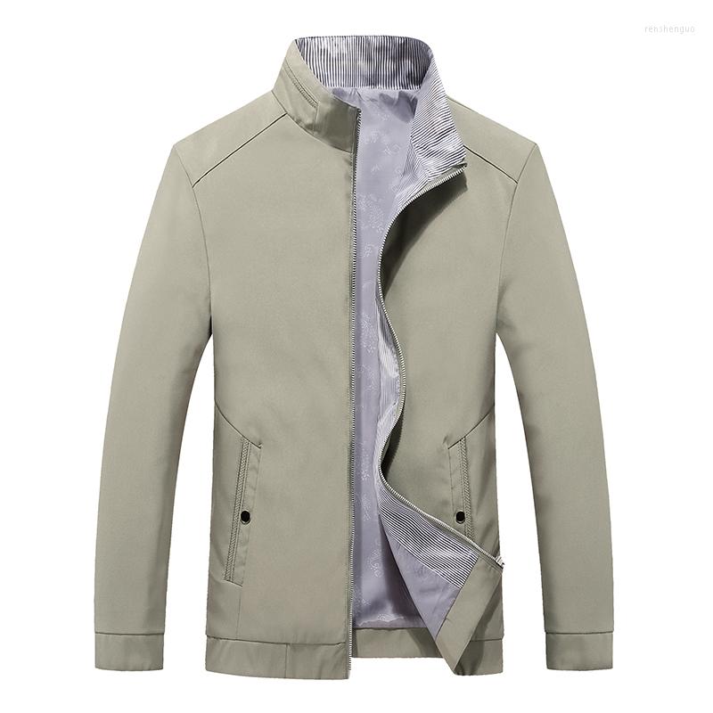 

Men's Jackets NEEDLESNOAH Men's Business Jacket Casual Stand Collar Zipper Coats 2023 Simple Fashion Men Clothes Office Outerwear Male, Blue