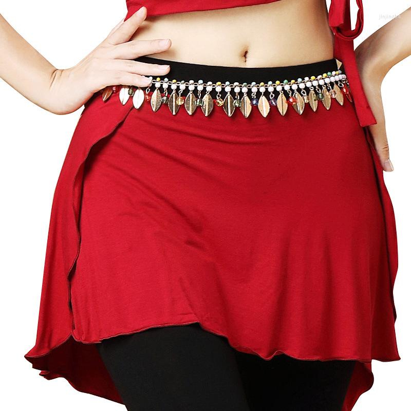 

Stage Wear Retro Women Belly Dance Accessories Waist Belt Chain Jewelry Body With Swags Tribal Beads Leaves, Picture shown