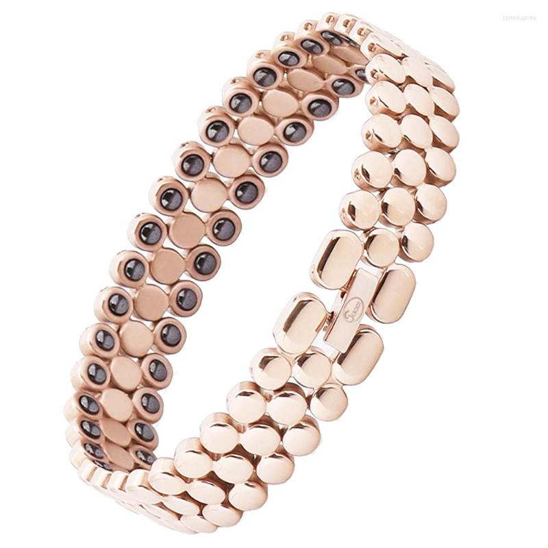 

Link Bracelets Fashionable Lightweight And Beautiful Healthy Titanium Bracelet For Women