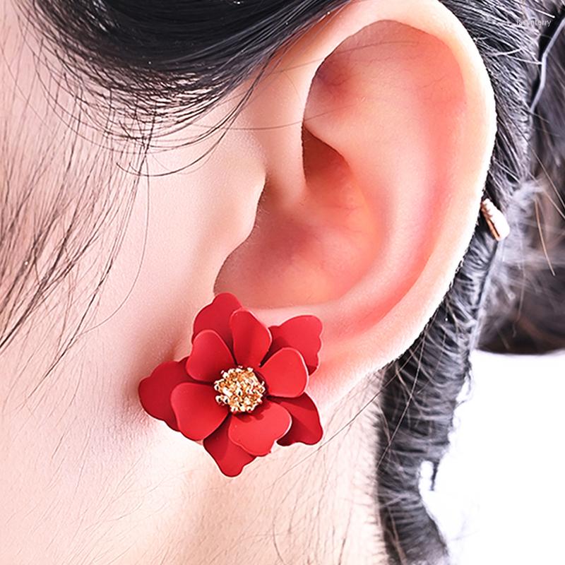 

Stud Earrings ZOSHI Multi Styles Flower For Women Party Jewelry Summer Trendy Bohemian Korean Style Ear Accessories