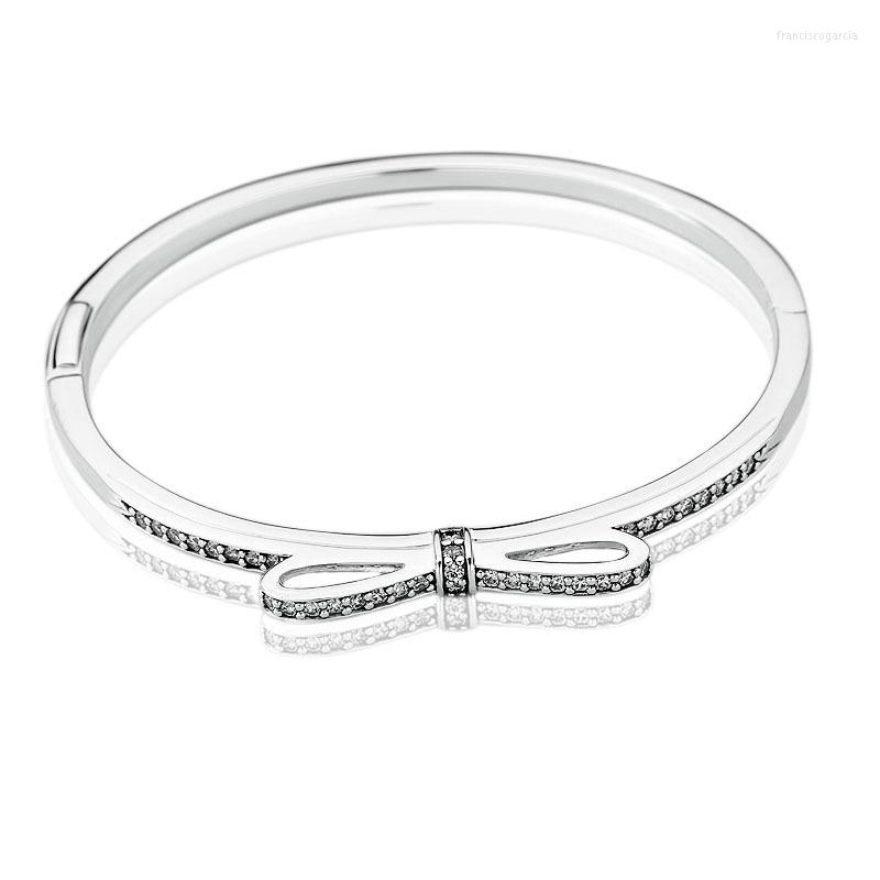 

Bangle YPD120 925 Silver Lady Bracelet With Zircon Girls Wedding