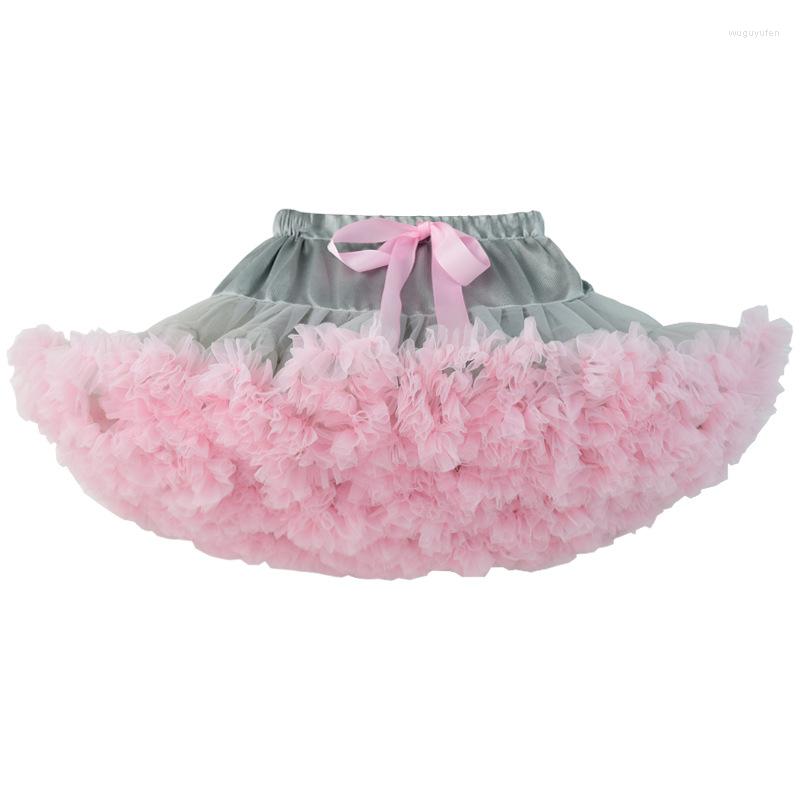 

Stage Wear Women Kids Children Girl Chiffon Petticoat Fluffy Ballet Tulle Princess Skirt Christmas Children's Holiday Party Birthday