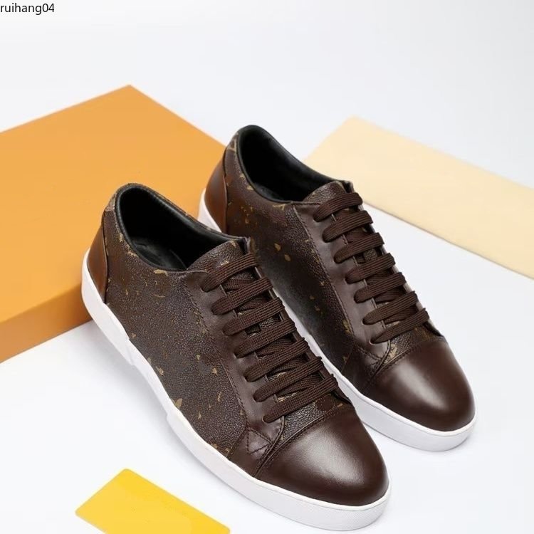 

luxury designer shoes casual sneakers breathable Calfskin with floral embellished rubber outsole very nice mkjlyh rh40000000010