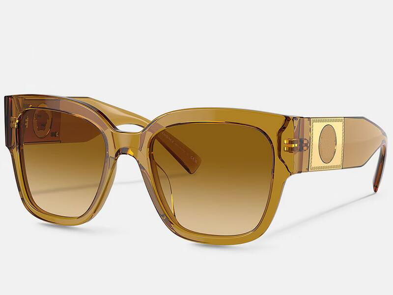 

5A Sunglass VS O4437U Meidussa Macy's Squared Eyewear Discount Designer Sunglasses Acetate Frame For Women With Dust Bag Box Fendave