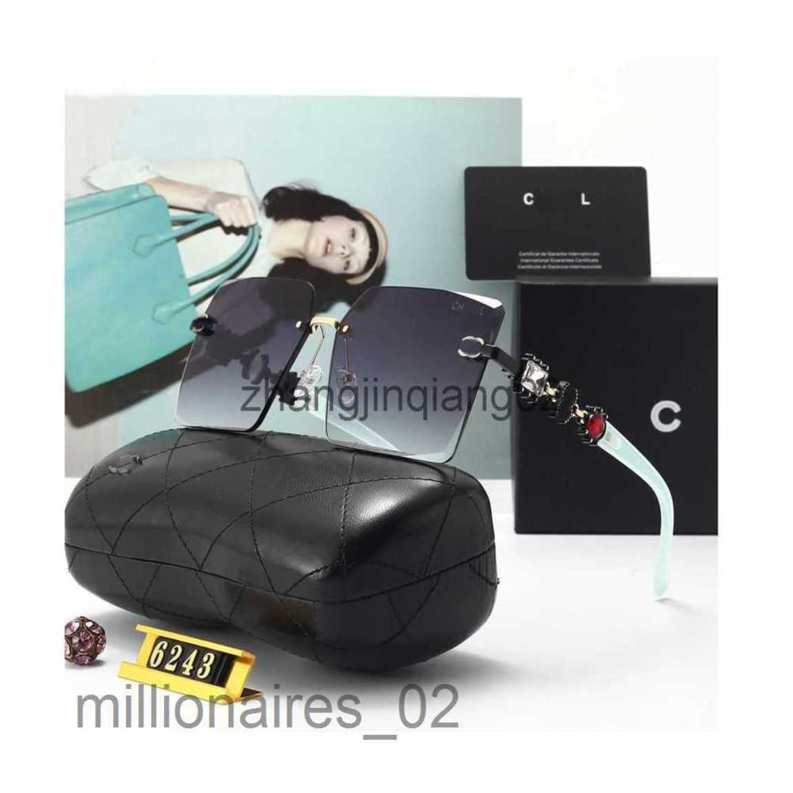 

Designer Channel Sunglass Cycle Luxurious Fashion Sport Polarize Sunglasses Men Women Vintage Baseball New New UV Resistant Large Frame Sun Glasses