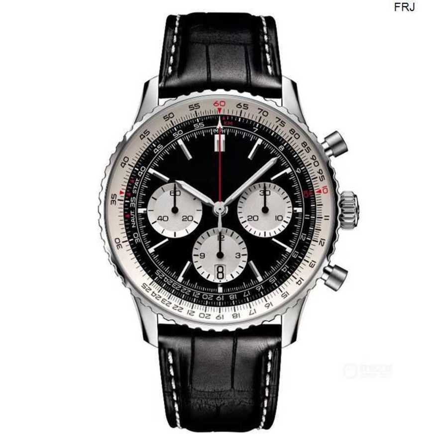 

Mens Watches Rolax Mechanical Watch 2023 Automatic 50mm Leather Strap Blue Black Sapphire Wristes Super Luminous, A1