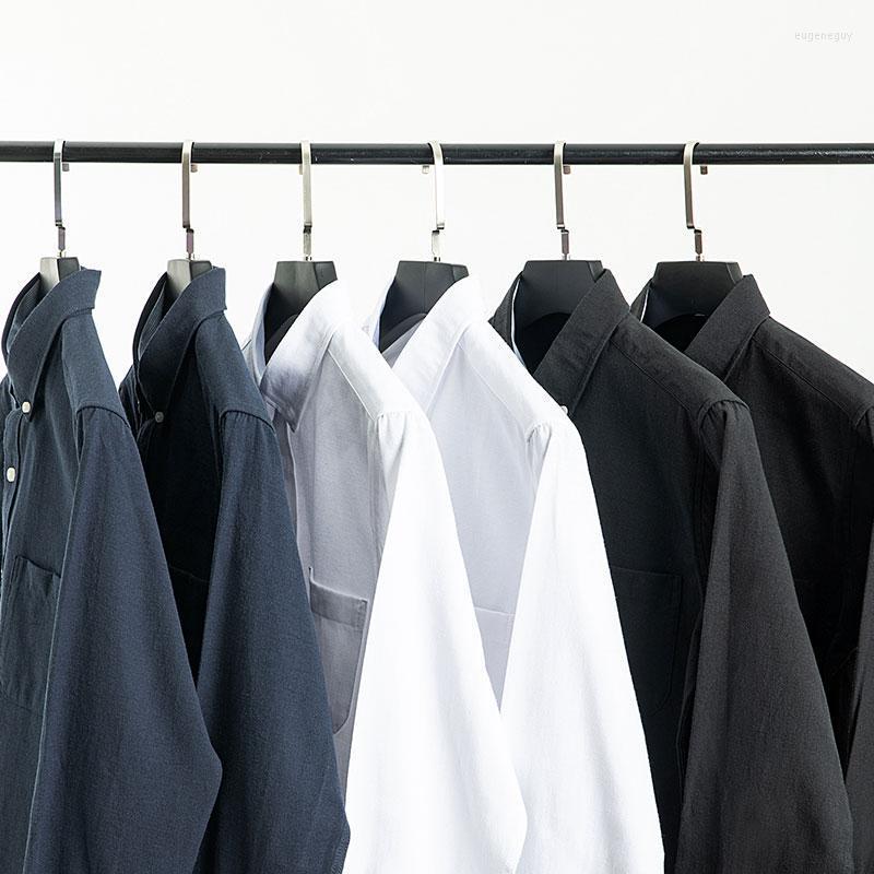 

Men's Dress Shirts Professional Formal Wear Black Loose All-match Spring Autumn And Women's Same Style Casual SimpleMen's Euge