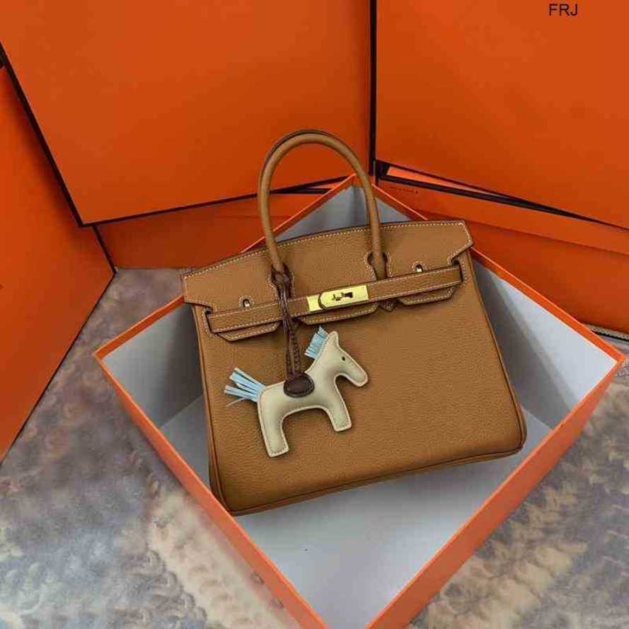 

Designer Bags Birkin Handbags Herms Quaty 35cm Women Tote Shoulder Togo Grain Leather Purse Stamped Lock Hand Rzae Have Logo frj