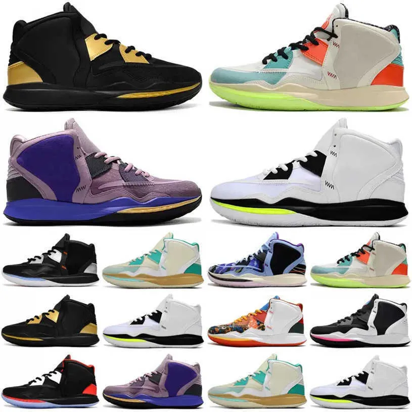 

High Quality Kyrie 8 VIII EP Shoes 36-45 Women Men Keep Sue Fresh Trainer Sneakers Green red black Irving Sports Shoes 2023 Men's Kyries Low Mid Bred Basketball Shoe, Jgd397-gdz