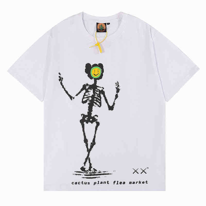 

Designer Luxury Travis Classic Mens Womens Short Sleeves T Shirts Dyed Foam Lightning Print Music Festival Washed High Street Co-branded