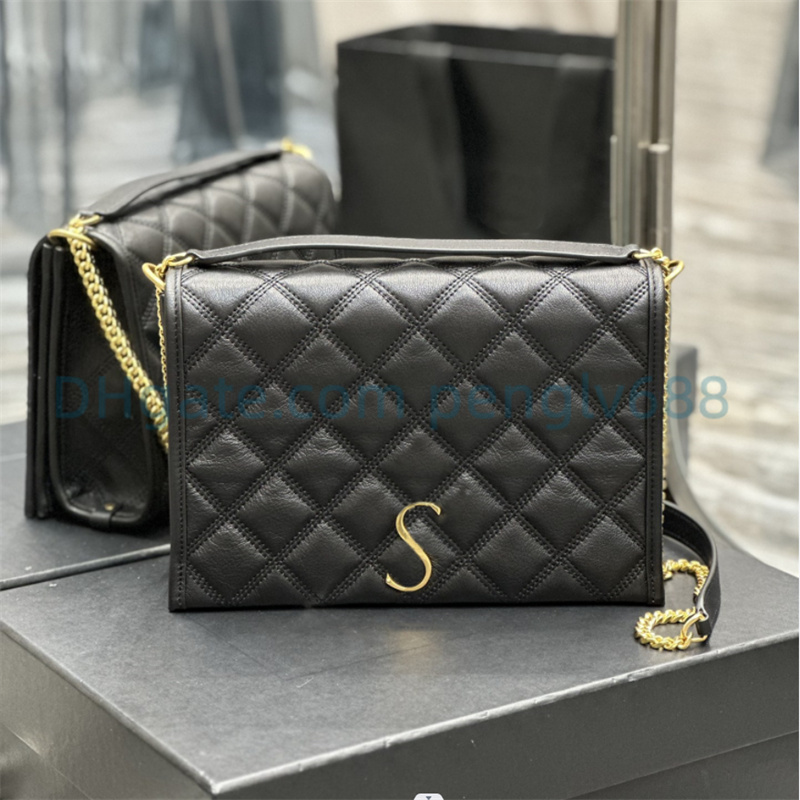 

High quality Genuine Leather Rhombic lattice Shoulder Bags woman Crossbody Purse Fashion Lady Cowhide Handbags Presbyopic Messenger Hobo Totes Women Clutch Bags