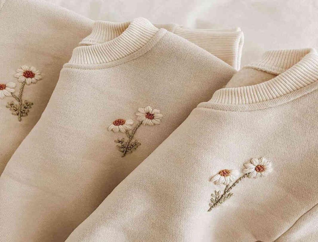 

Clothing Sets Baby Girls Clothes Set Fleece Embroidery Daisy Pullover Sweatshirt Jogger Pants Set Girls Tops Tracksuit Toddler Gir9716775, Khaki