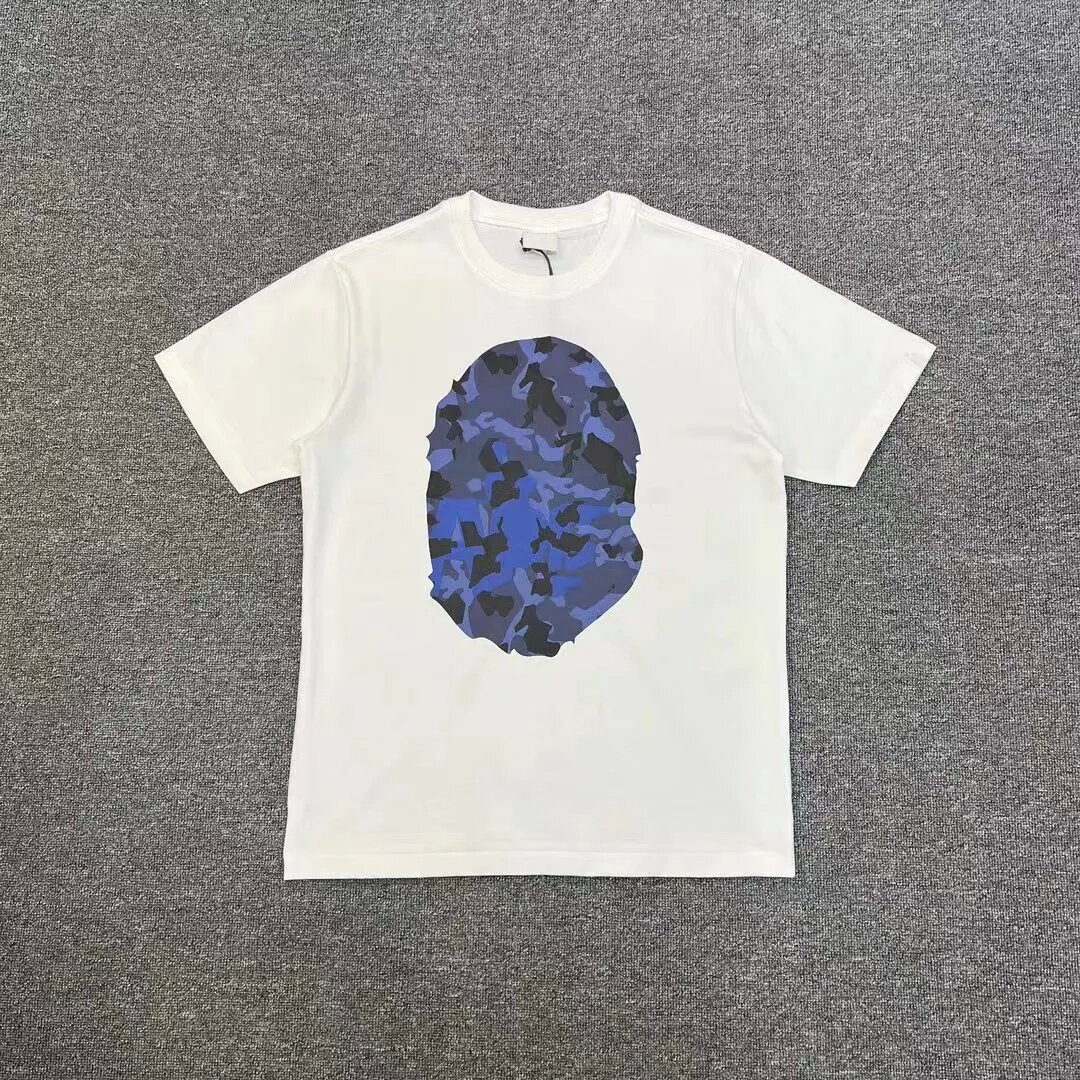 

Designer Men Women Brand T Shirt AA Print Summer Cotton Jersey Fabric Short Sleeve Waves Tee Men Women Lovers Luxury T-shirts Fashion Size -3XL