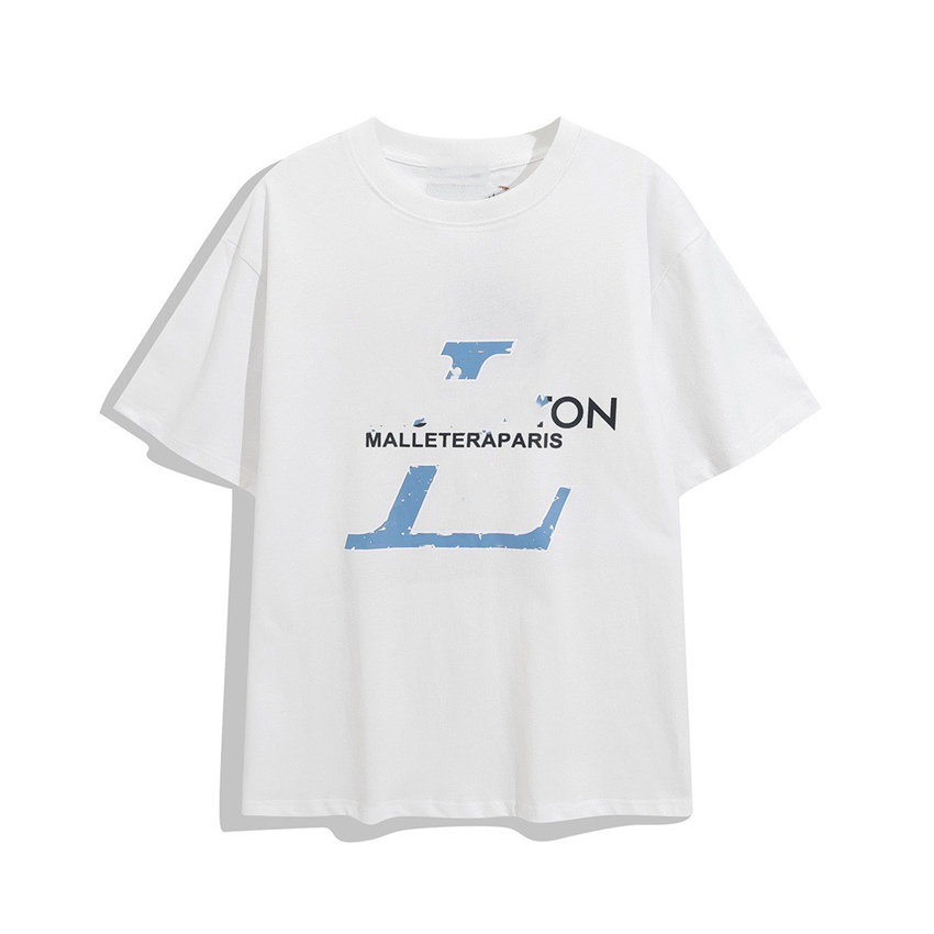 

fashion Men's T-Shirt 2023 Louiseity Men's T-Shirts Retro decoration Cotton soft anti-wrinkle letter Printing Casual Couple Short Sleeve Viutonity 020-09, 13