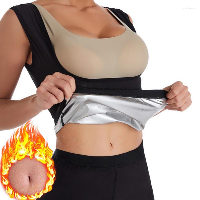 

Women's Shapers Women Sauna Sweat Vest Polymer Waist Trainer Weight Loss Shapewear Tummy Slimming Sheath Workout Body Shaper Corset Fajas