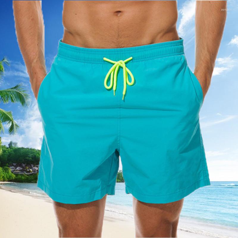 

Men's Shorts Summer Beach Board Men Swim Trunks Short Pants Male Sports Swimsuits Volleyball Mens Underwear Tenis Masculino, Purple