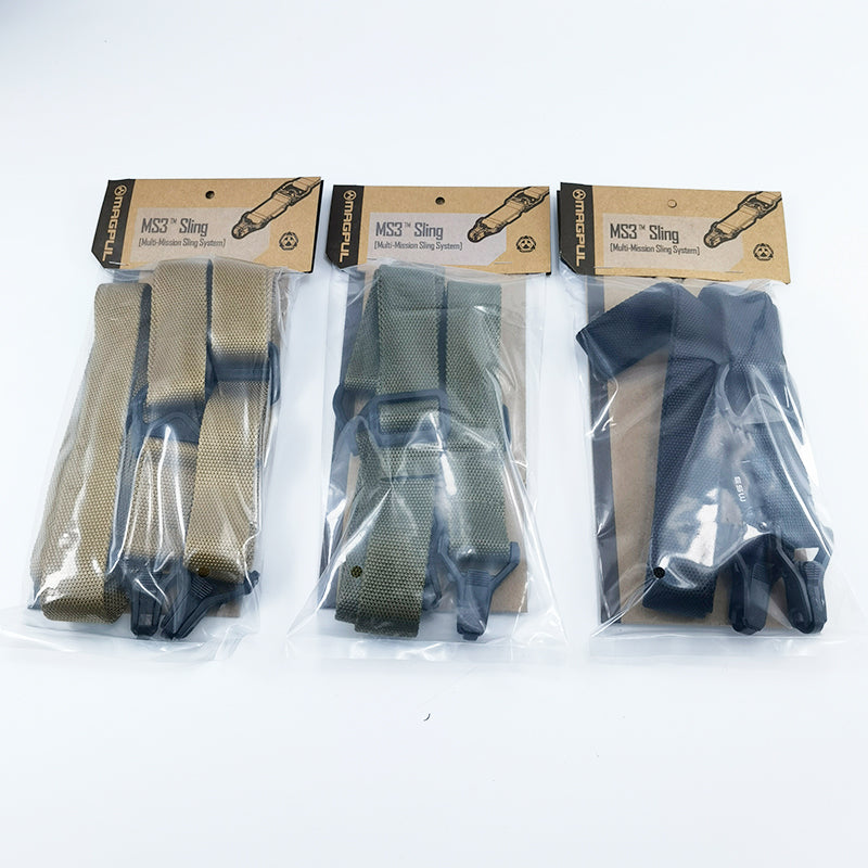 

Tactical Strap Rifle Strap MS3 Double Buckle Strap, Green