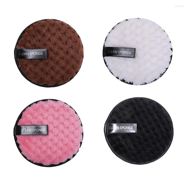 

Makeup Sponges Reusable Cotton Remover Pads For Washable Face Clean Sponge Blender Cleansing Puff Cloth Foundation Liquid Cream Tools